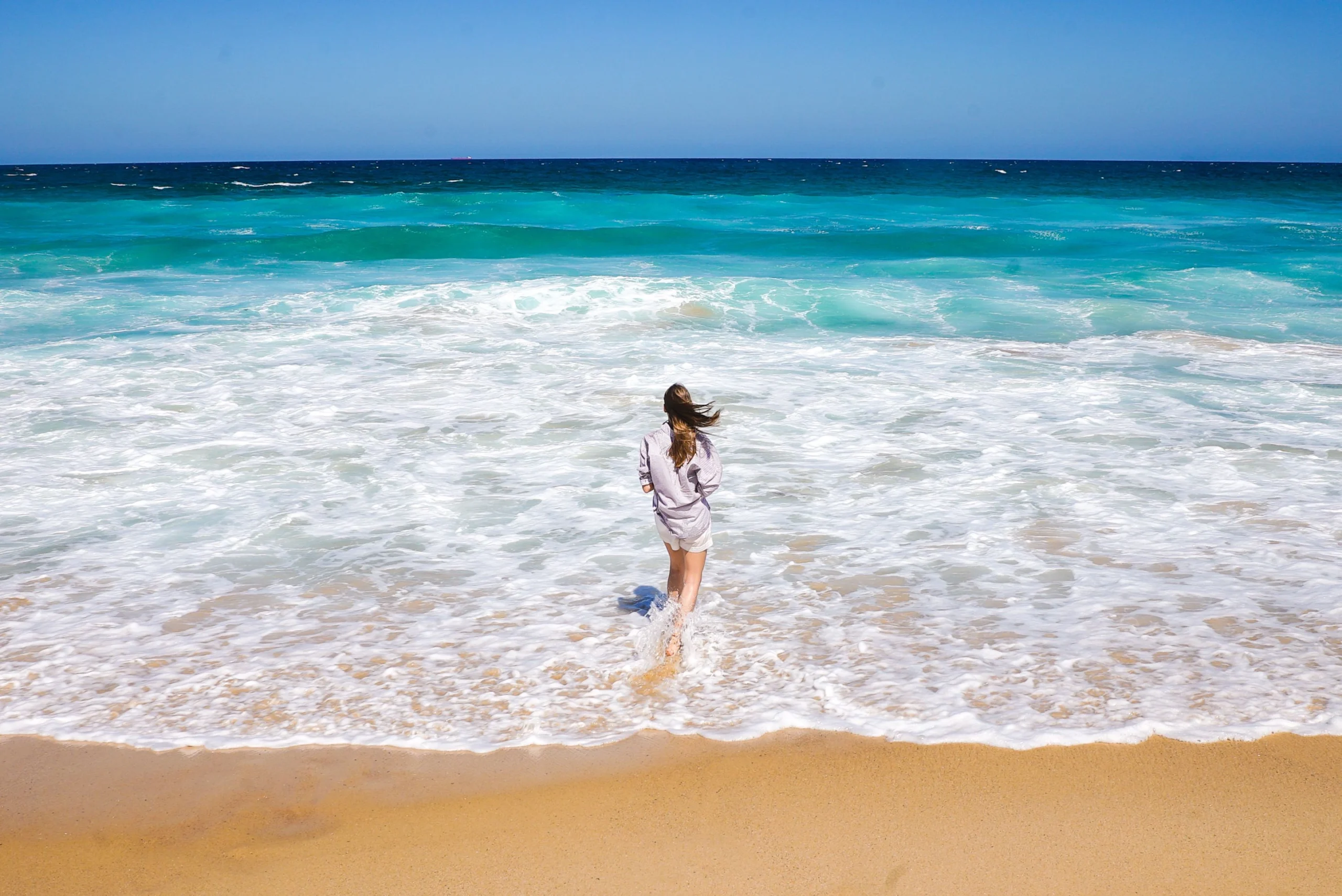 Porthcurno Beach