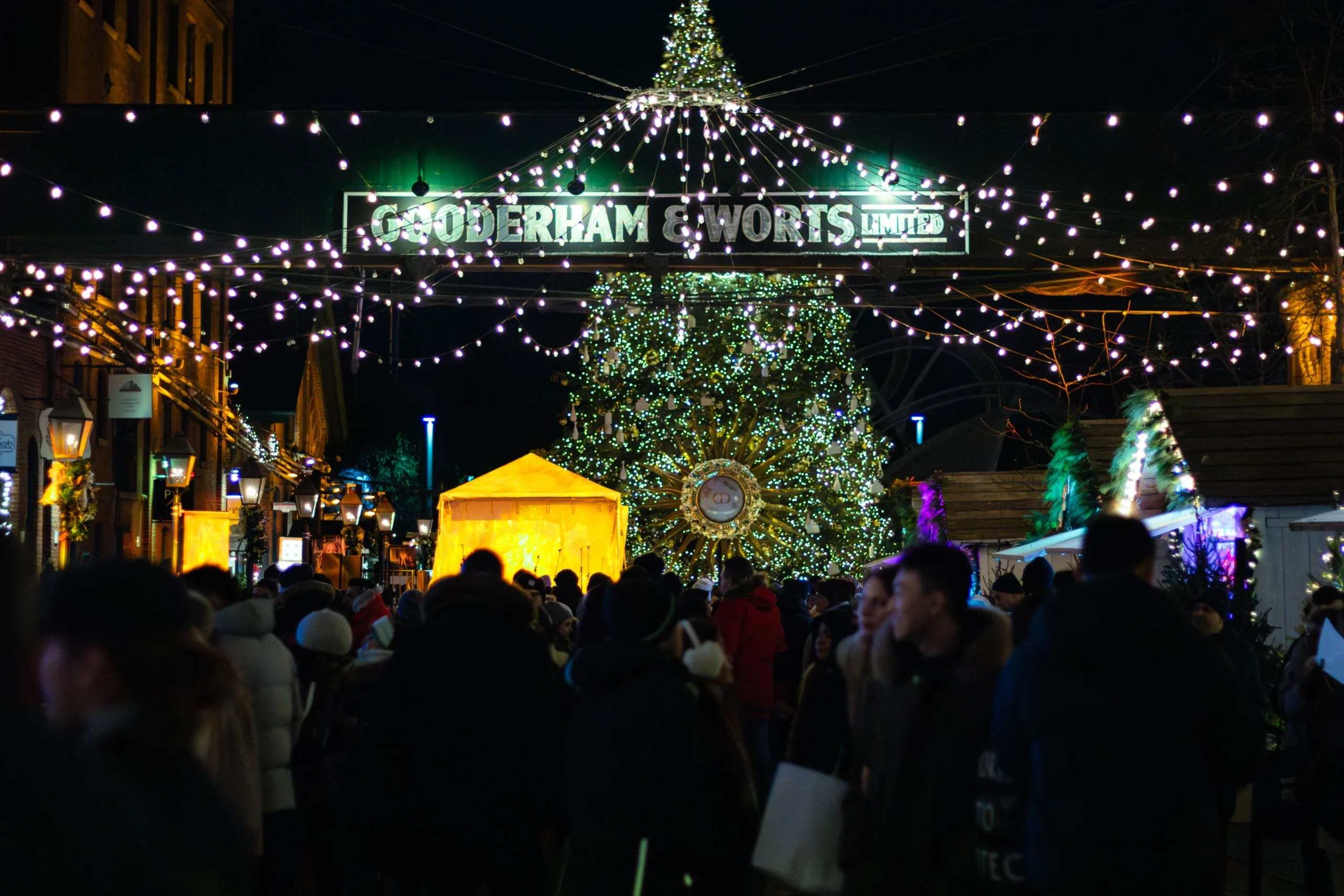 Greenwich Market at Christmas