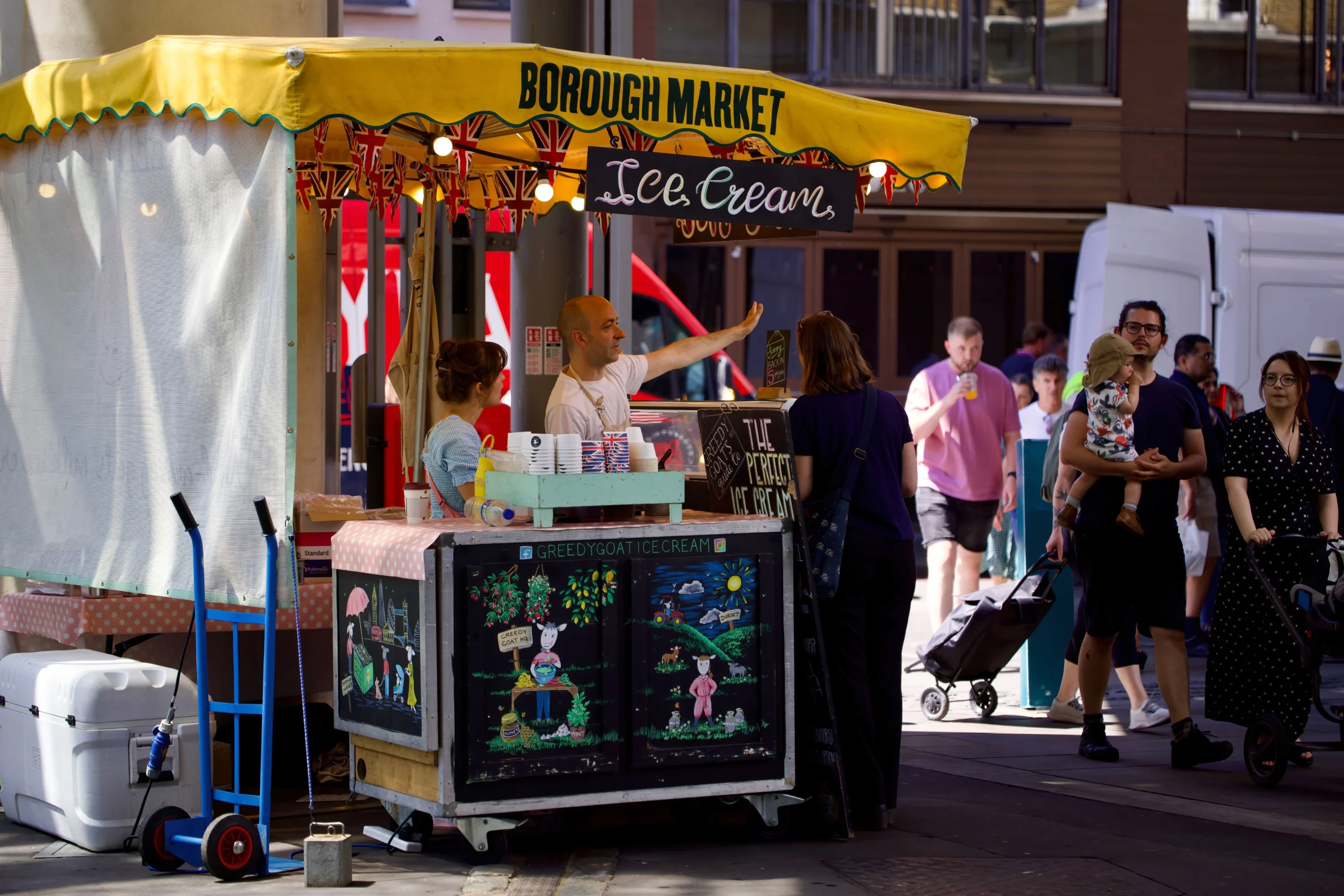 Borough Market at Christmas
