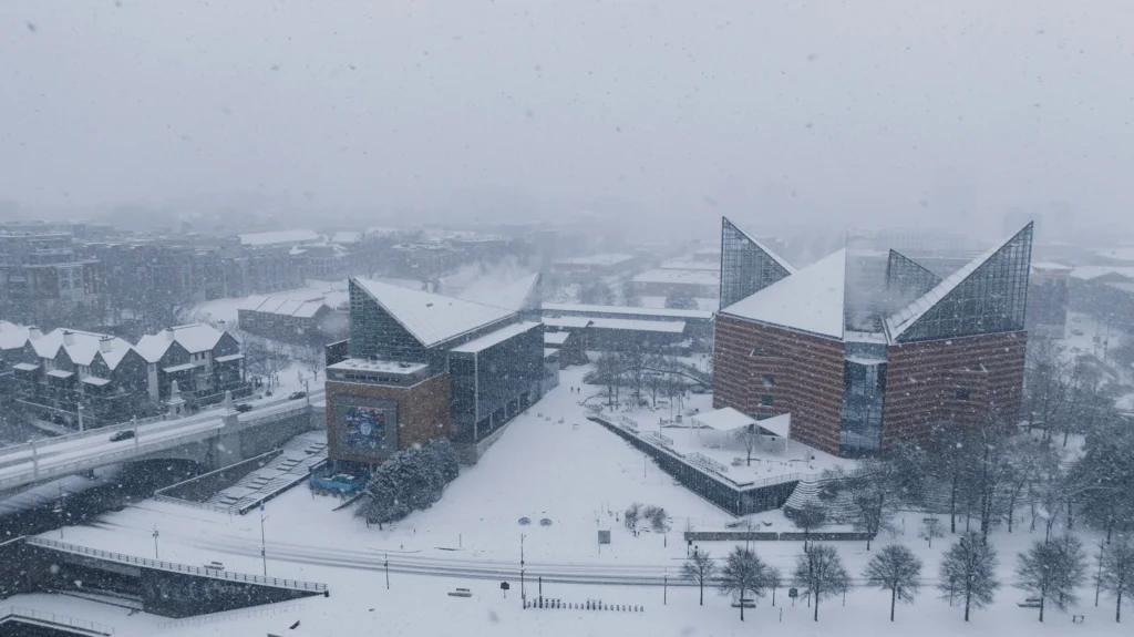 winter in manchester