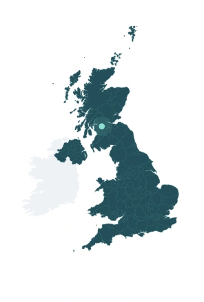 glasgow map