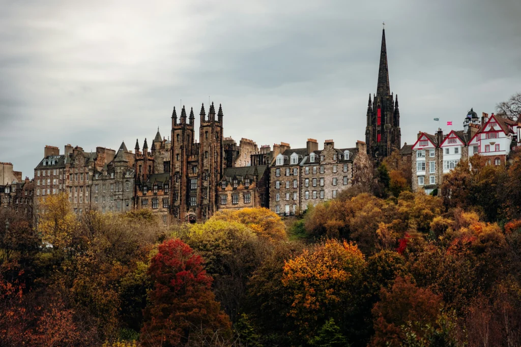 Autumn in glasgow