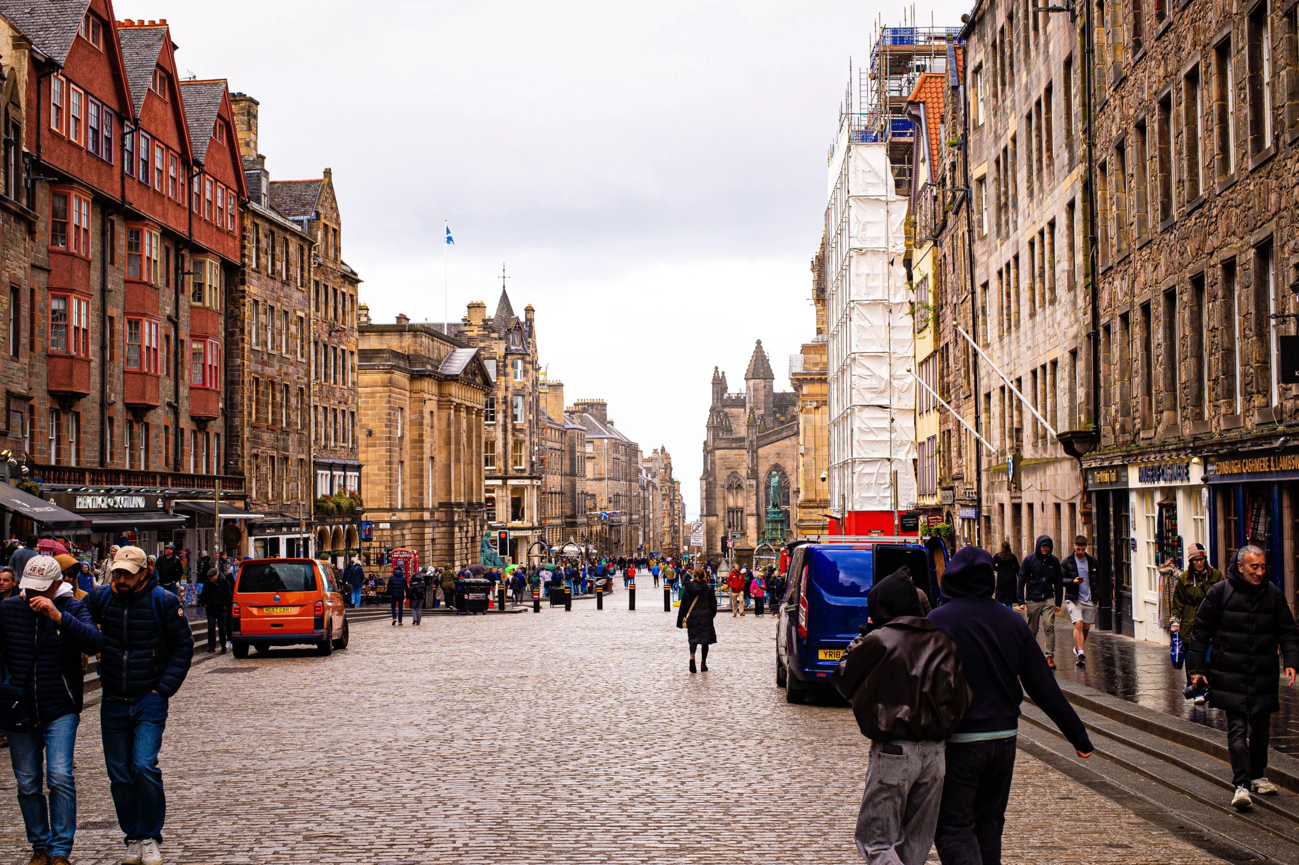 History Meets Modern City Life
