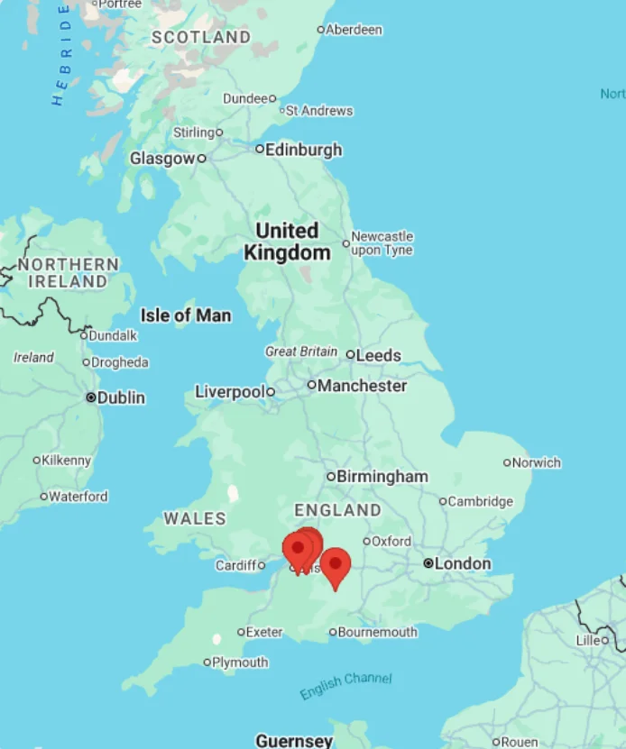 Bath Map