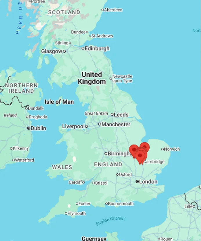 Cambridge Map