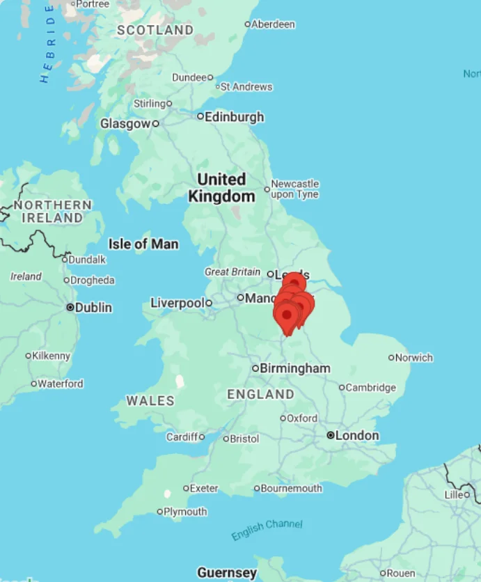 Nottingham map