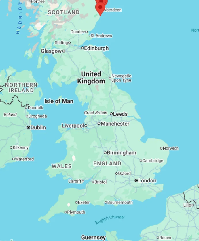 Aberdeen Map