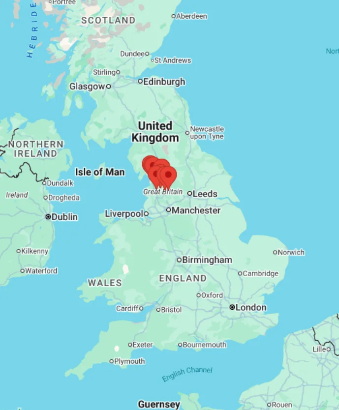 Lancaster Map