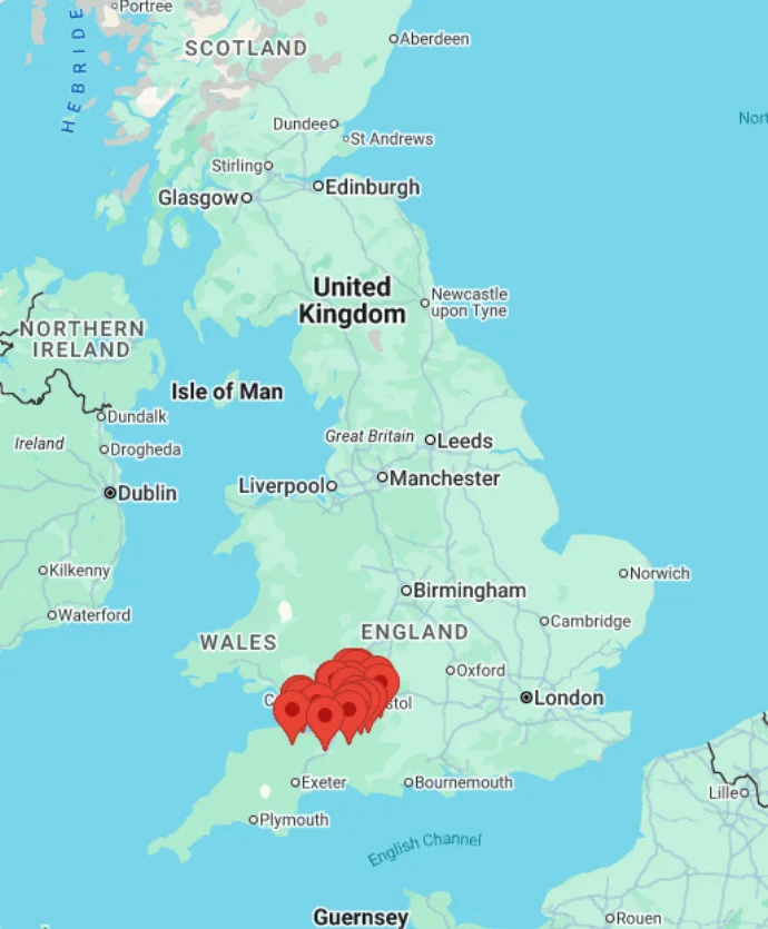 Somerset Map