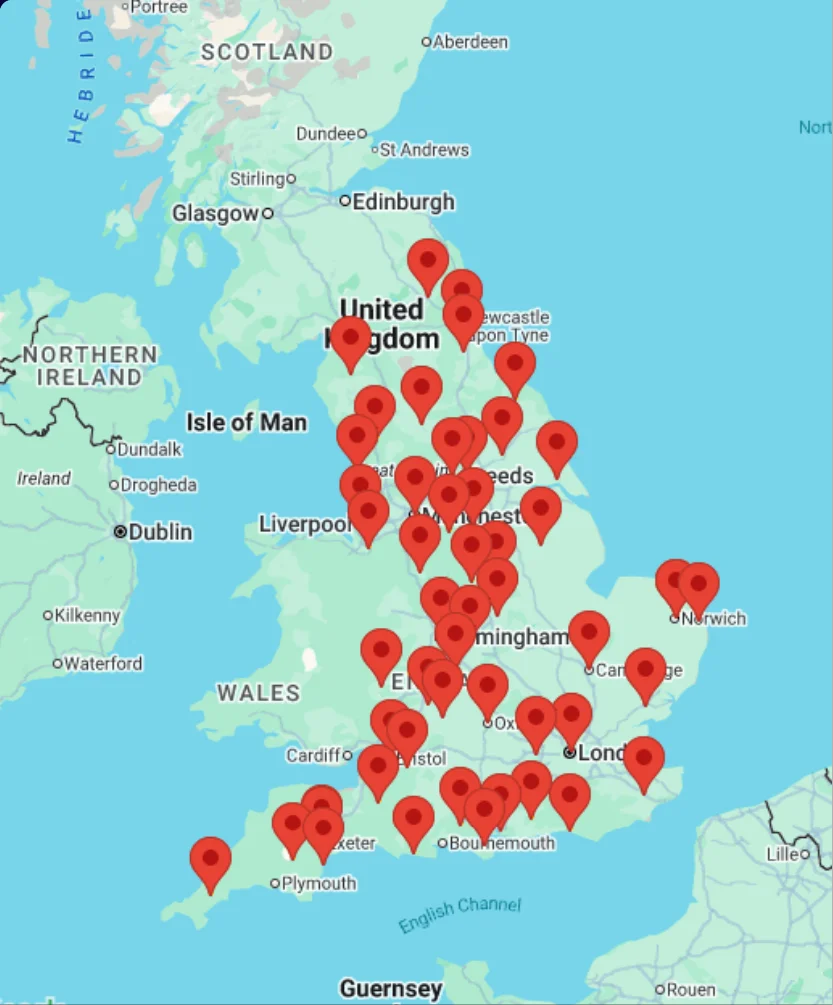 England Map