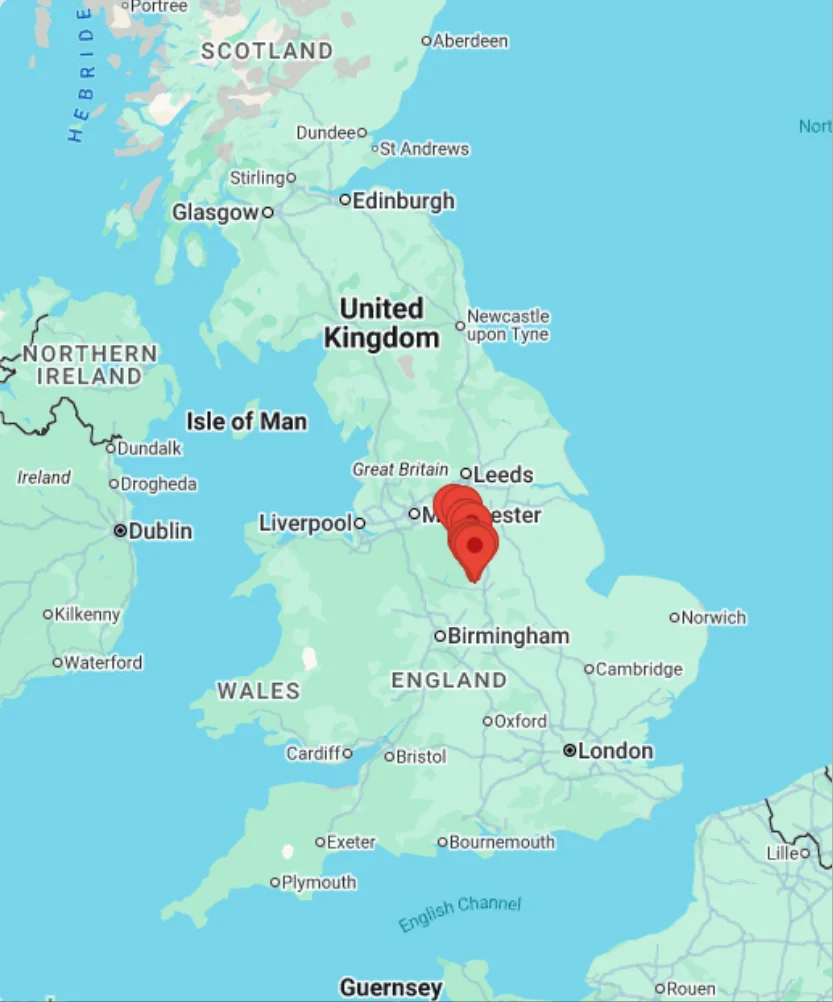 Derby Map